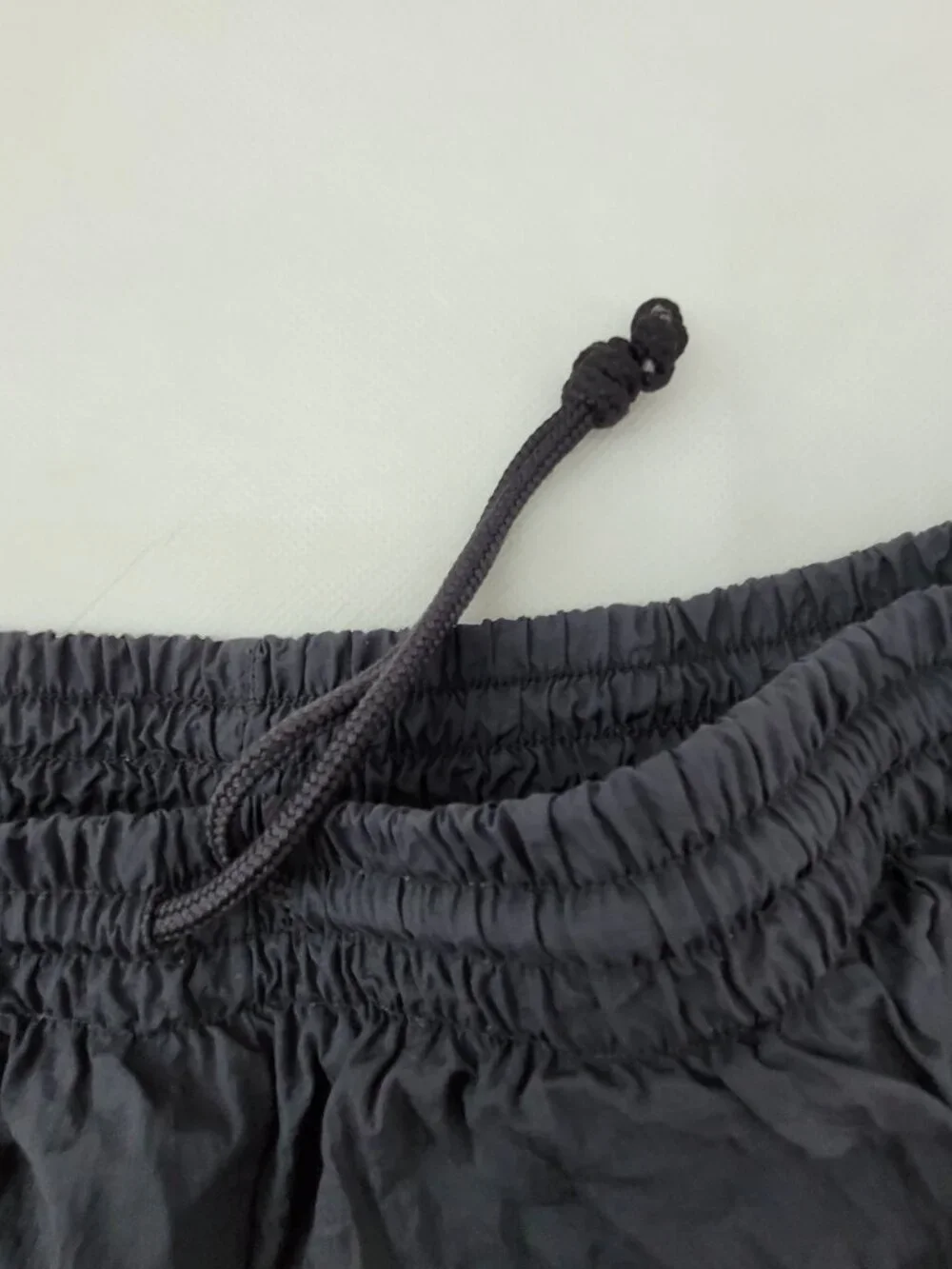 Vintage 90s swishy Track Pants Men's L TALL Black Lined Windbreaker Pro Spirit